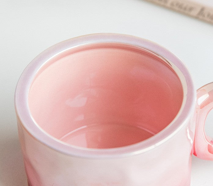 Taza Estética Cromada Wave 400 ml.
